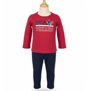 Houston Texans Toddler Girl Outfit 3 Piece Set 18 Months NFL